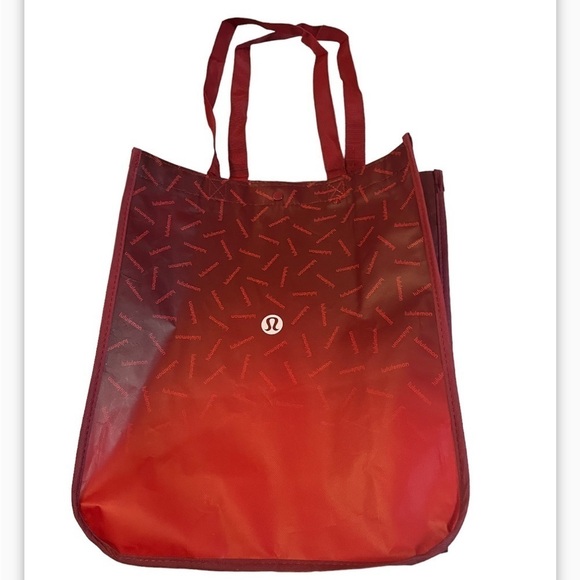 New Lululemon Athletica Reusable Tote Bag- + Lunch Bag Lot Newer Colors - Picture 3 of 4